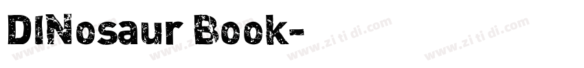 DINosaur Book字体转换